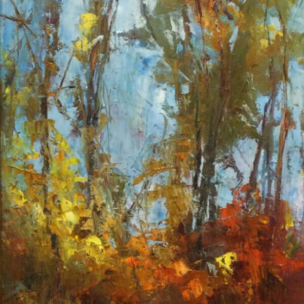 October Blaze by Diane Ainsworth — Oil on Canvas — JG Art Gallery