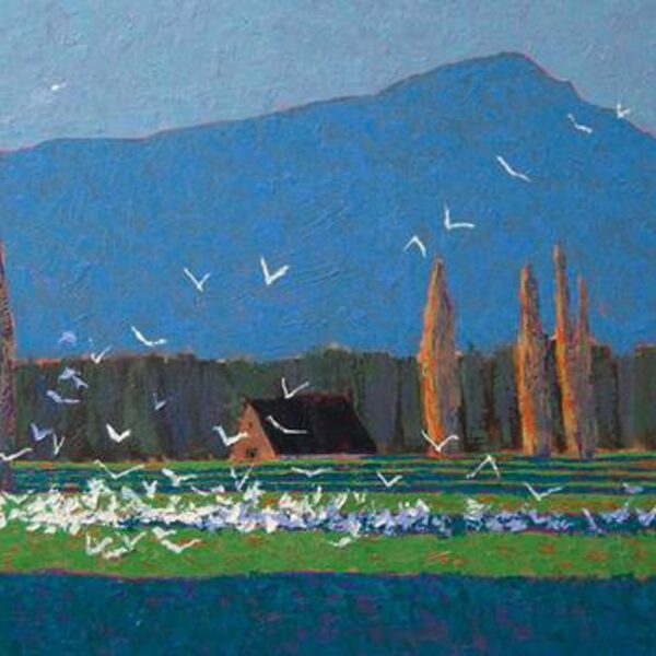 Rest Stop by Alfred Currier — Oil on Canvas — JG Art Gallery