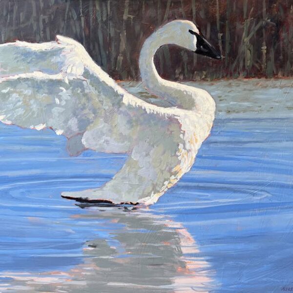 Take Off by Alfred Currier — Oil on Canvas — JG Art Gallery