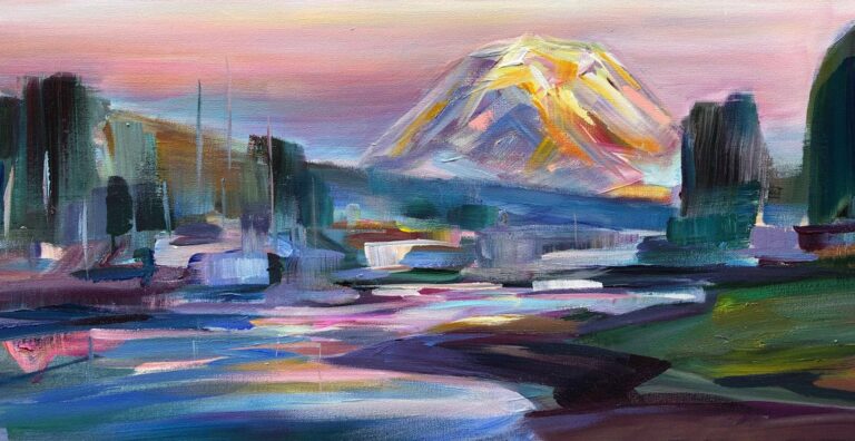 Alpenglow by Brooke Borcherding