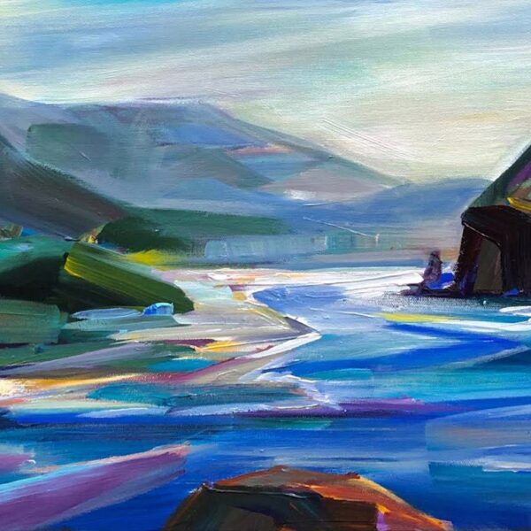 Angles Of Cannon Beach by Brooke Borcherding — Oil on Canvas — JG Art Gallery