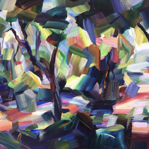 Prismatic Path by Brooke Borcherding — Oil on Canvas — JG Art Gallery