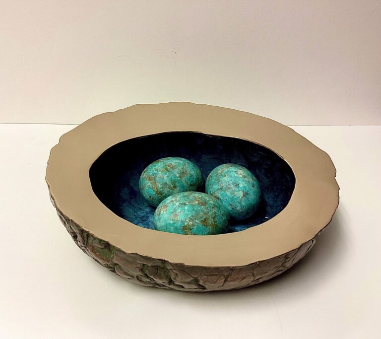 Nest with Eggs by Barbara Duzan