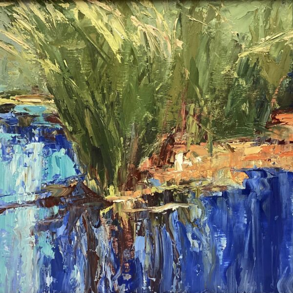 Pound in Three (Three Pieces) by Diane Ainsworth — Oil on Canvas — JG Art Gallery