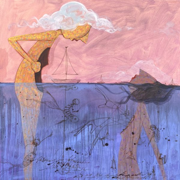 Anything, Something and Everything by Denise Duong — Mixed Media on Canvas — JG Art Gallery