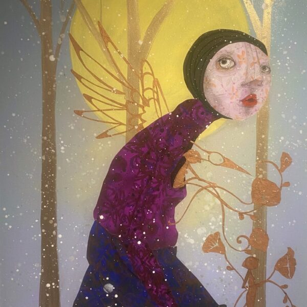 Remind Me How To Live by Denise Duong — Mixed Media on Canvas — JG Art Gallery