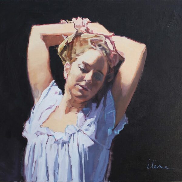 Full Moon by Ilene Gienger Stanfield — Oil on Canvas — JG Art Gallery