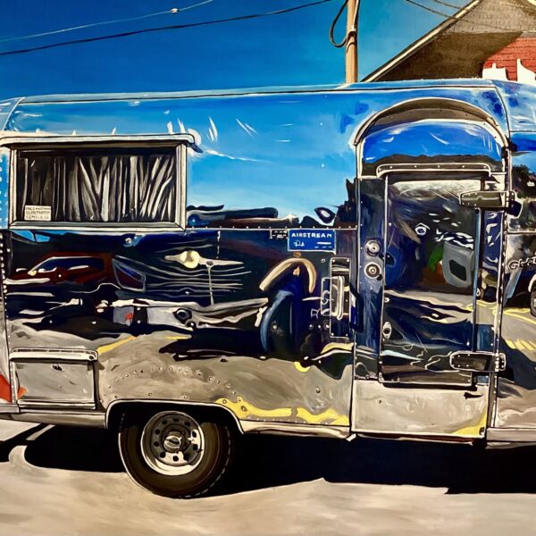 Downtown Tofino Airstream by Taralee Guild — Digital Painting — JG Art Gallery