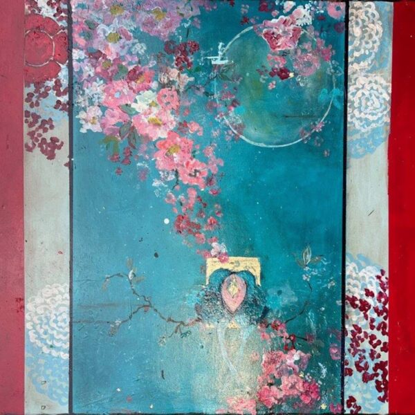 Moonlit Dream by Kathe Fraga — Mixed Media on Canvas — JG Art Gallery