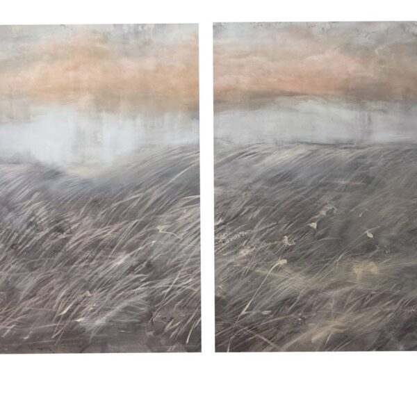 Windswept I and Windswept II by Theresa Gray — Oil on Canvas — JG Art Gallery