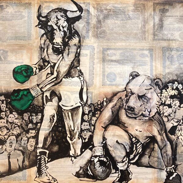 WAM Bull and Bear — JG Art Gallery