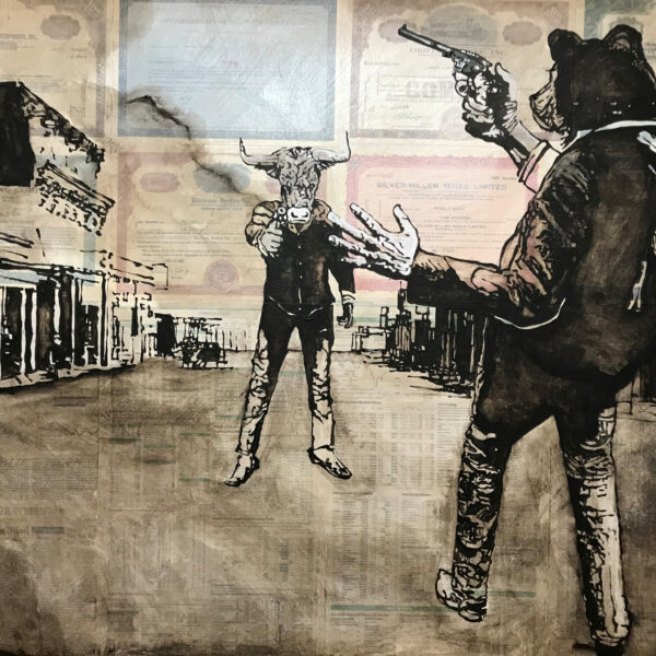 WAM Steet Fight — JG Art Gallery