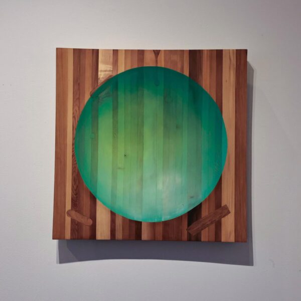 Amc Entry Point Green Teal — JG Art Gallery