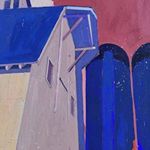 Backyard At The Barn by Carol Wade — Oil on Canvas — JG Art Gallery