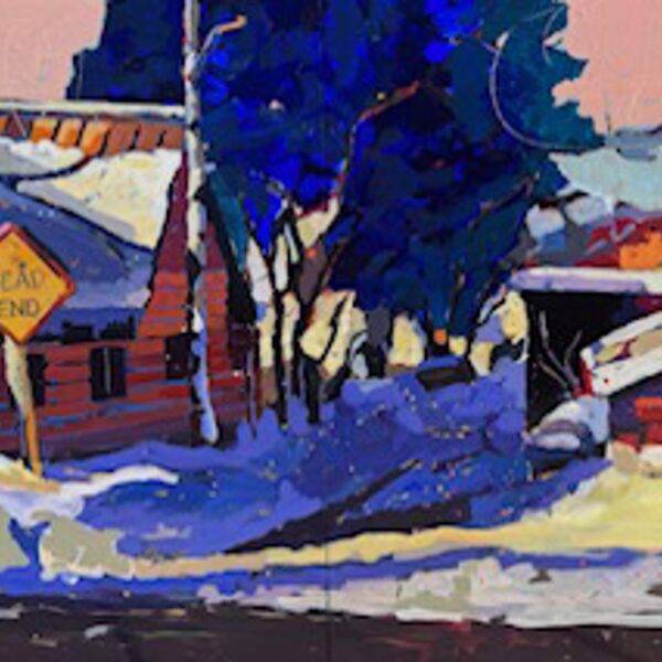 Dead End by Carol Wade — Oil on Canvas — JG Art Gallery