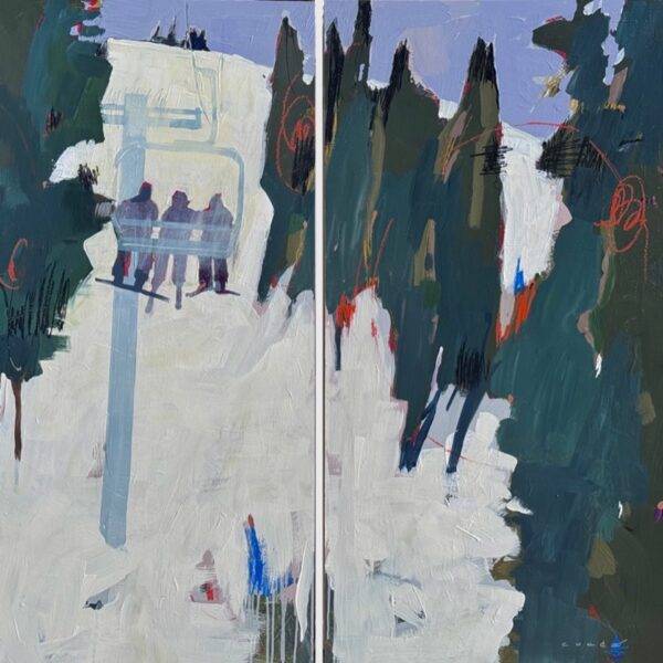 Ride In The Trees by Carol Wade — Oil on Canvas — JG Art Gallery