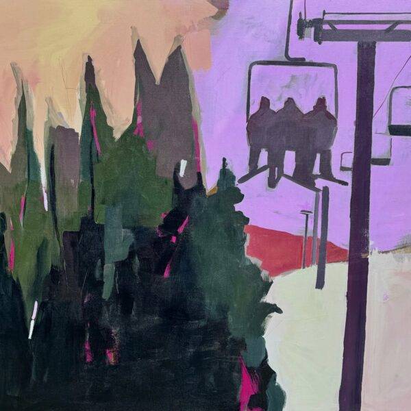 Triple in the Pink by Carol Wade — Oil on Canvas — JG Art Gallery