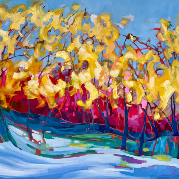 Aspen Grove by Teresa Smith — Oil on Canvas — JG Art Gallery