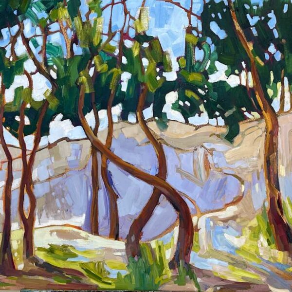 Bluff Above The Shore by Teresa Smith — Oil on Canvas — JG Art Gallery