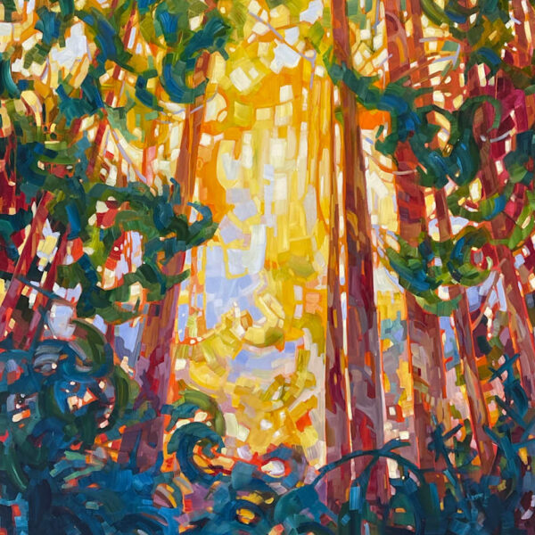 Cathedral Grove by Teresa Smith — Oil on Canvas — JG Art Gallery