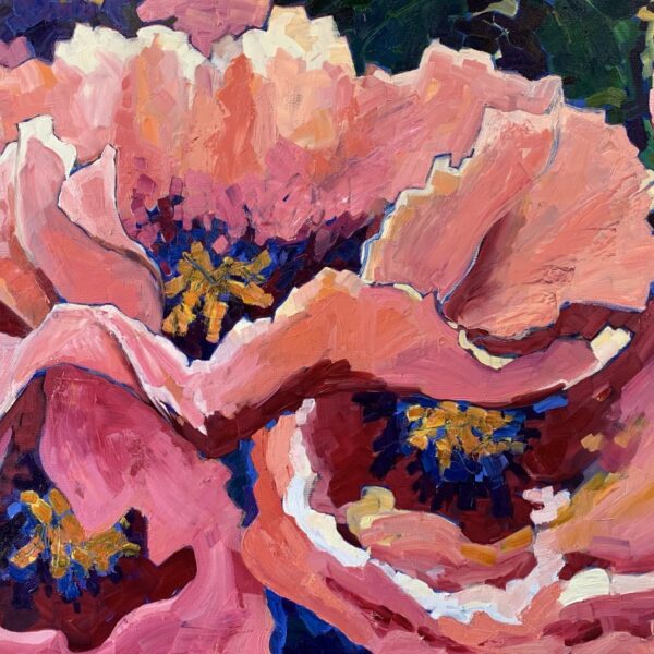 Poppy III by Teresa Smith — Oil on Canvas — JG Art Gallery