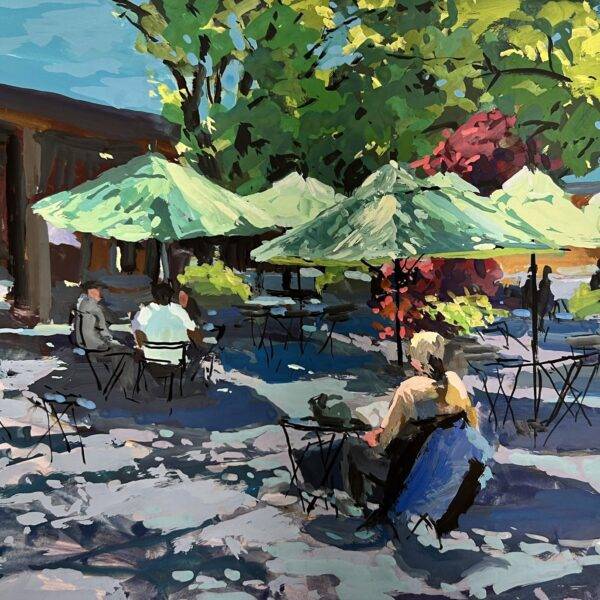 A Place To Relax   9x12   Gouache   500 24 — JG Art Gallery