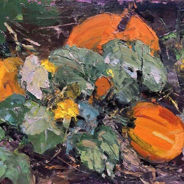 Jw At The Day Road Pumpkin Patch — JG Art Gallery