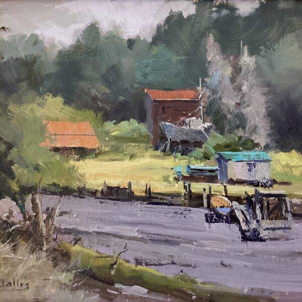 Jw Low Tide Near Eagle Harbor — JG Art Gallery