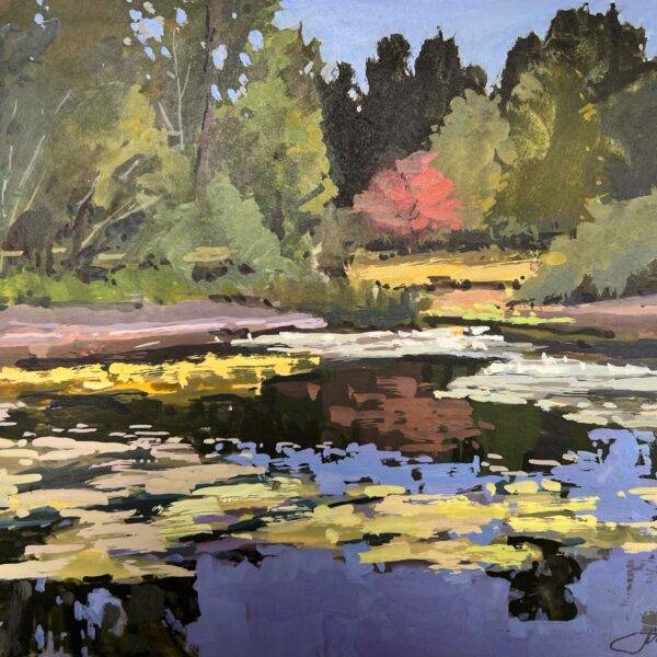 Jw Overcast Day At Battle Point Park — JG Art Gallery