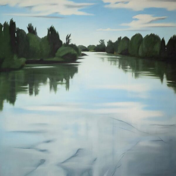 West On The Nooksack by Lisa McShane — Oil on Canvas — JG Art Gallery