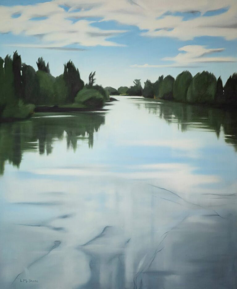 West On The Nooksack by Lisa Mcshane