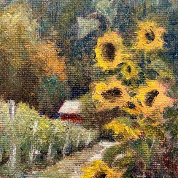 At Bainbridge Winery, Oil, $275 — JG Art Gallery