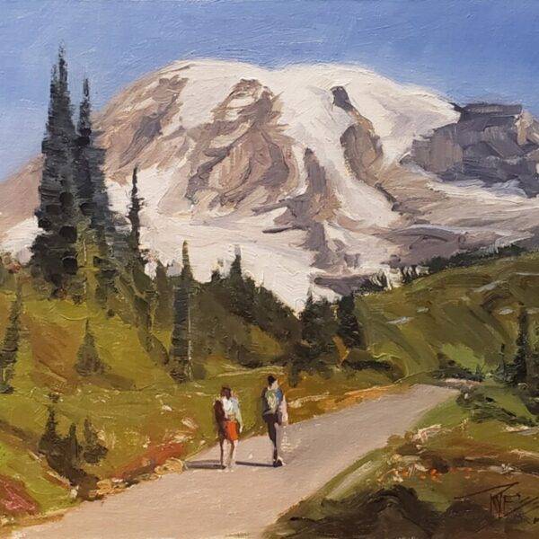 Rpw Hiking In Paradise — JG Art Gallery