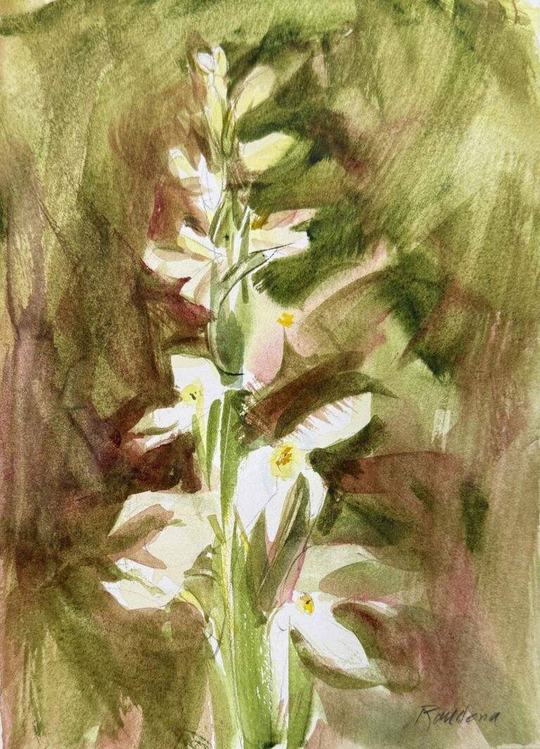 Bog Orchid by Randena Walsh