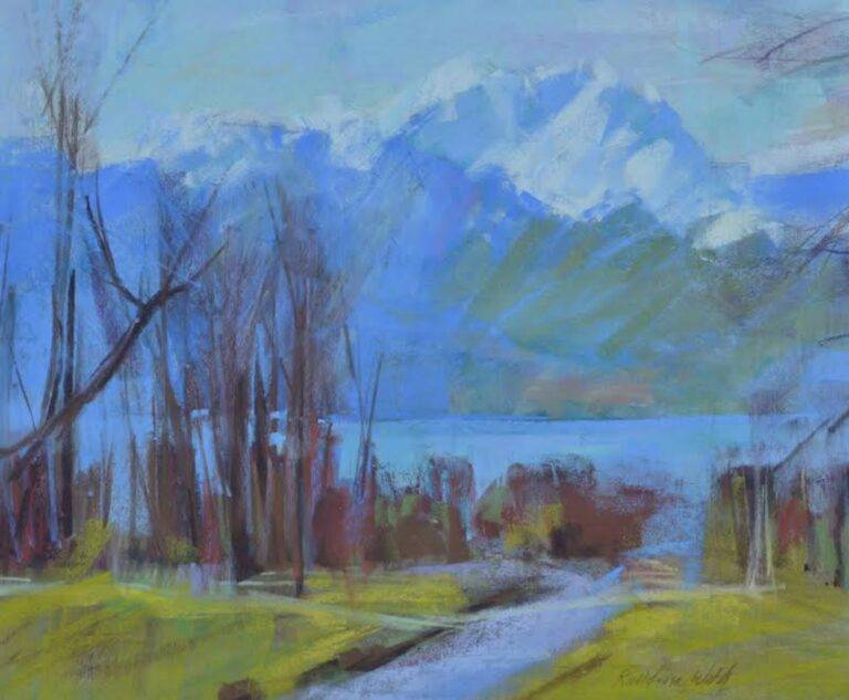 Canal View In Spring by Randena Walsh
