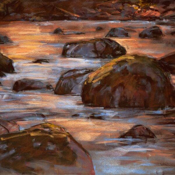 Rw Duckabush River Late Afternoon, 2024 — JG Art Gallery
