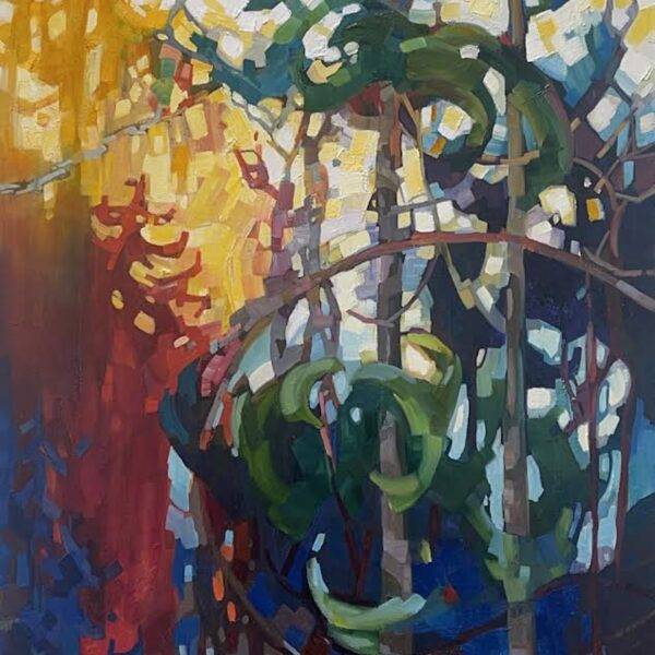 Mountainside by Teresa Smith — Oil on Canvas — JG Art Gallery