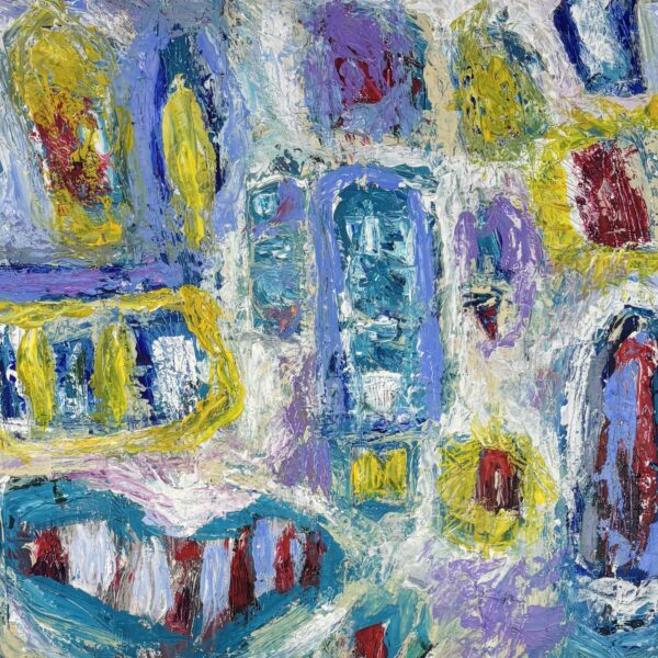 Cater Pillar by Peter Juvonen — Oil on Canvas — JG Art Gallery