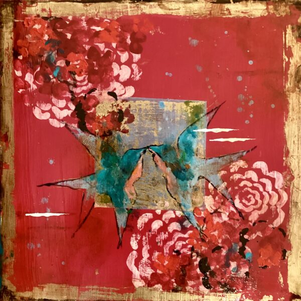 Together Dreams by Kathe Fraga — Mixed Media on Canvas — JG Art Gallery